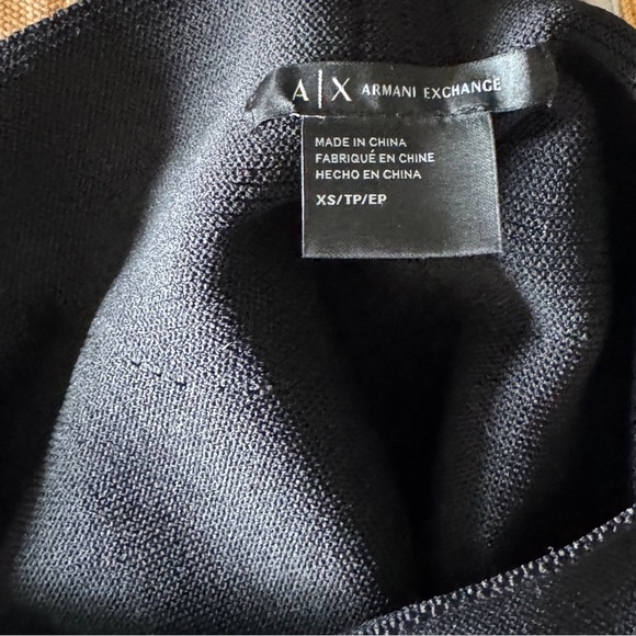 Armani Exchange Black Mini Skirt - Picture 10 of 10